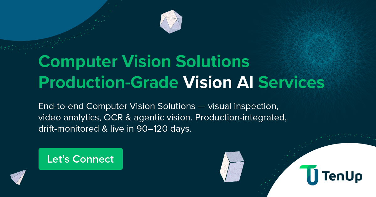 Computer Vision Solutions | TenUp Software Service