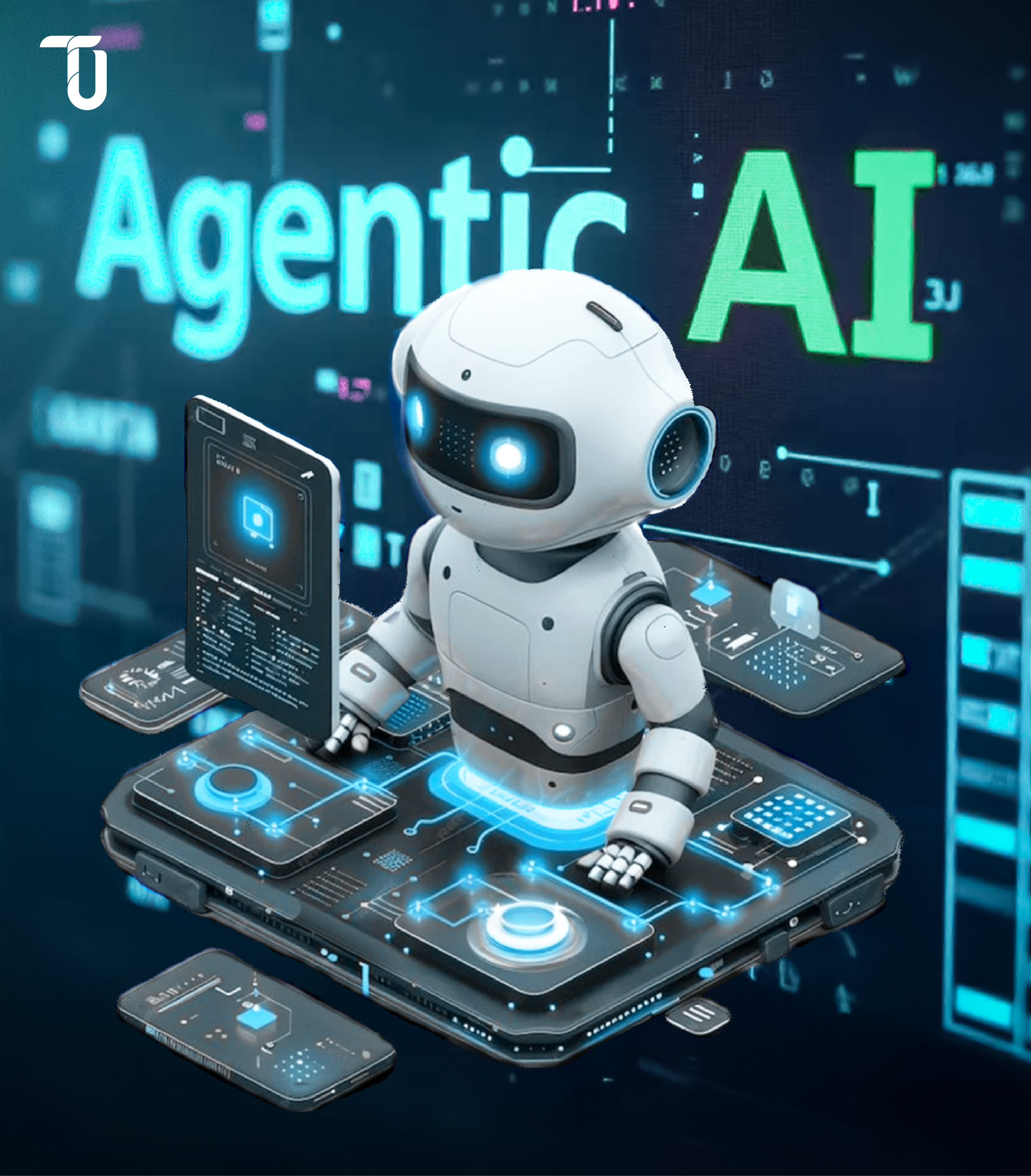 Agentic AI automating customer service interactions