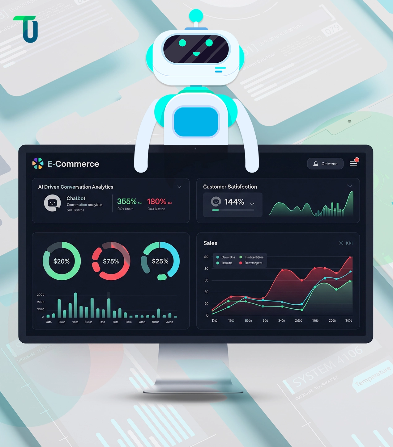 AI Chatbot for E-Commerce Dashboard with Analytics