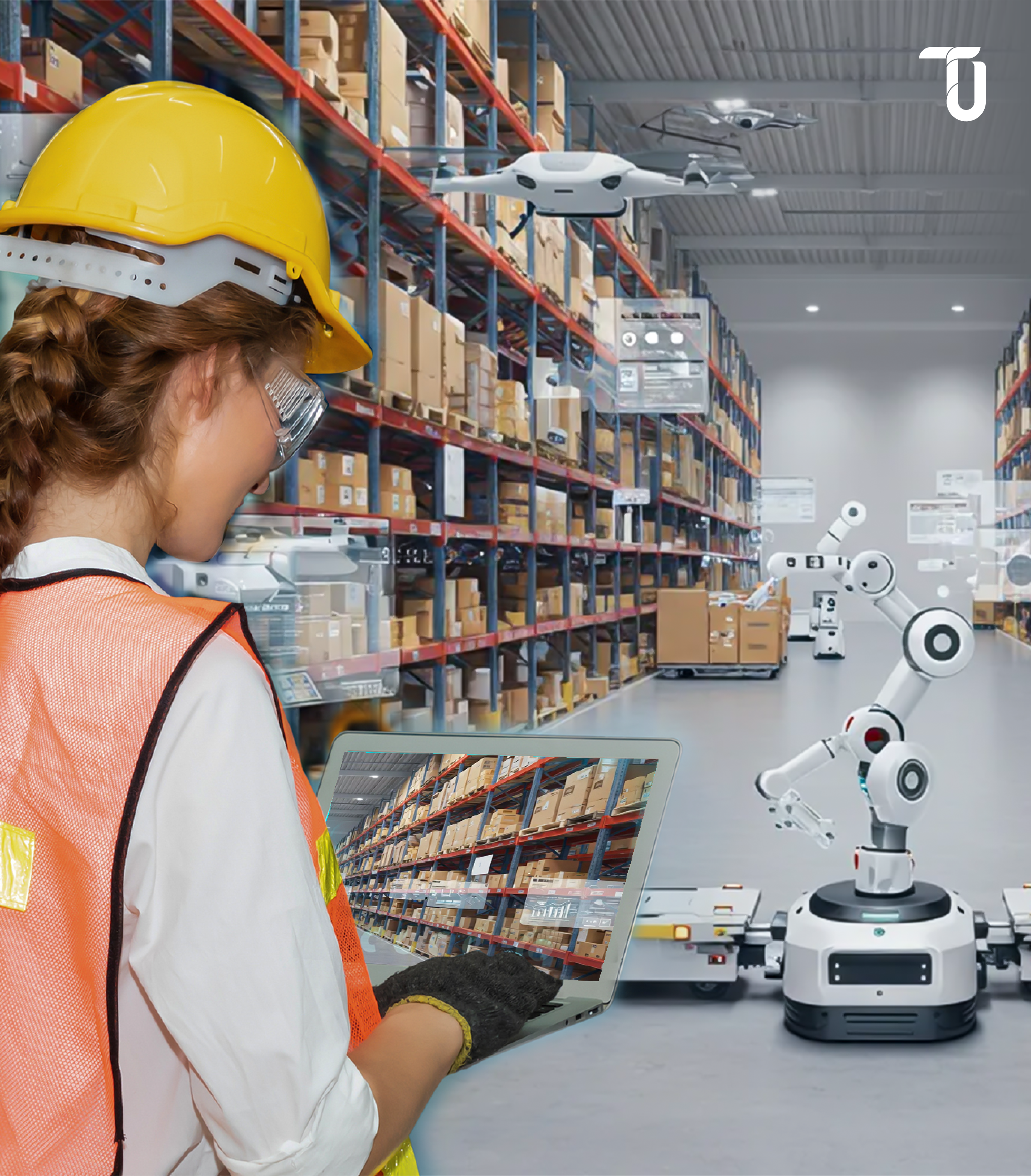 Combining AI Software Development and WMS for Warehouses