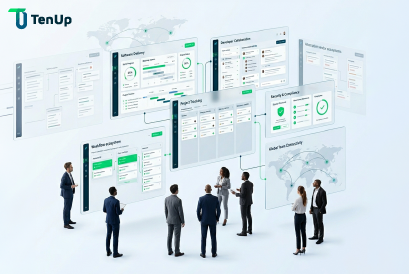 Team evaluating offshore software development company thumbnail