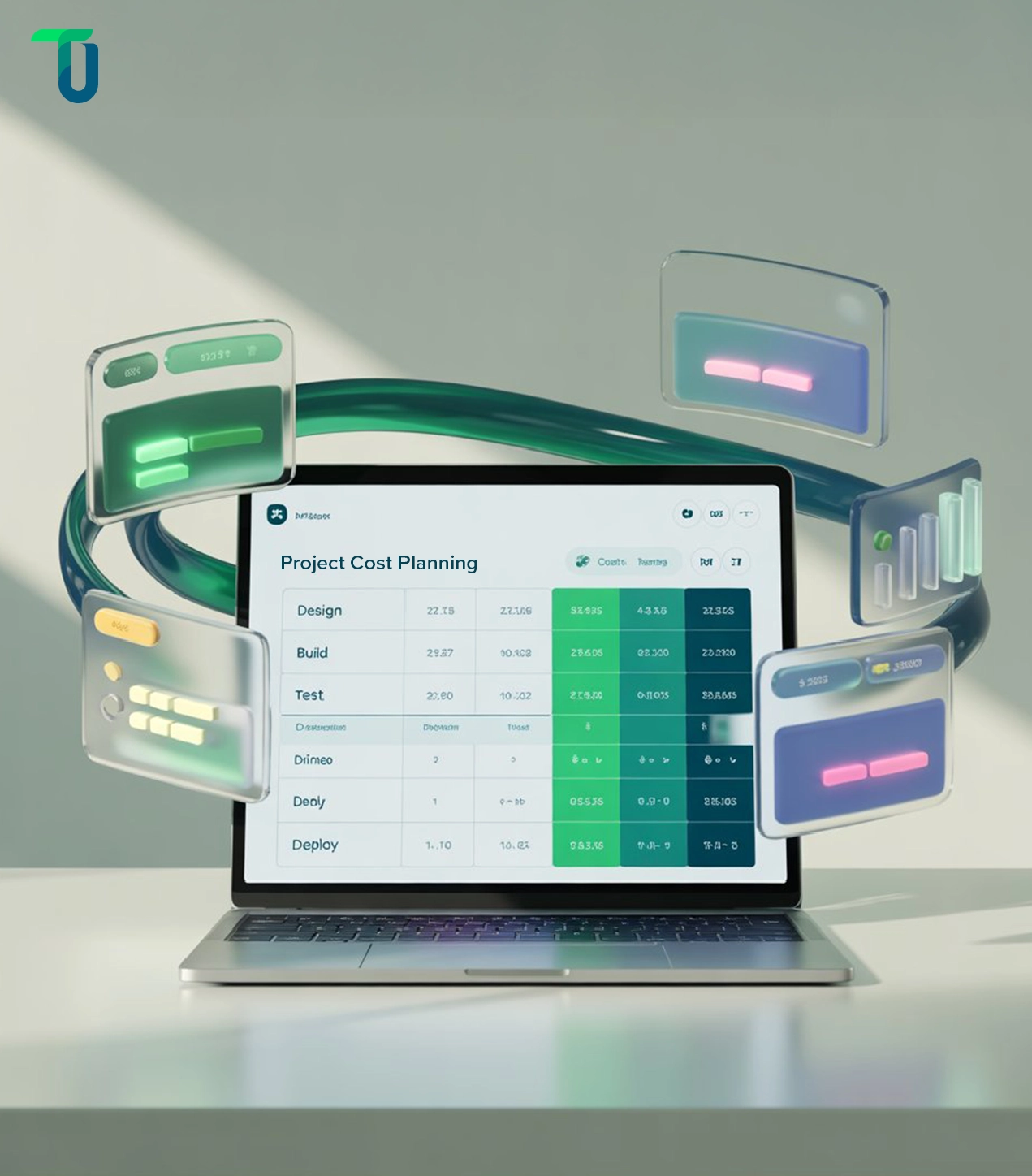 Structured software development cost estimation