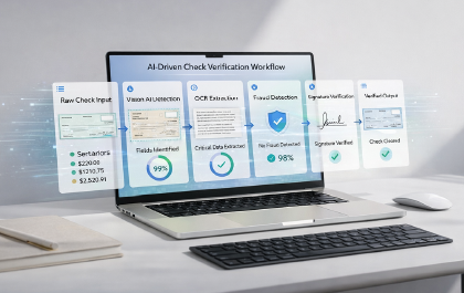 Automating Bank Check Verification Image