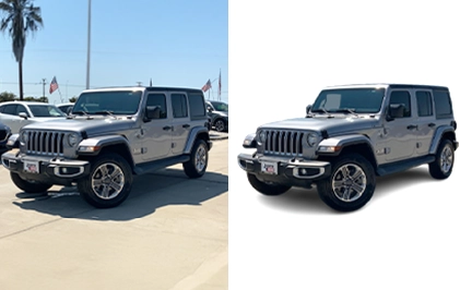 background removal and replacement using vision ai and engineering