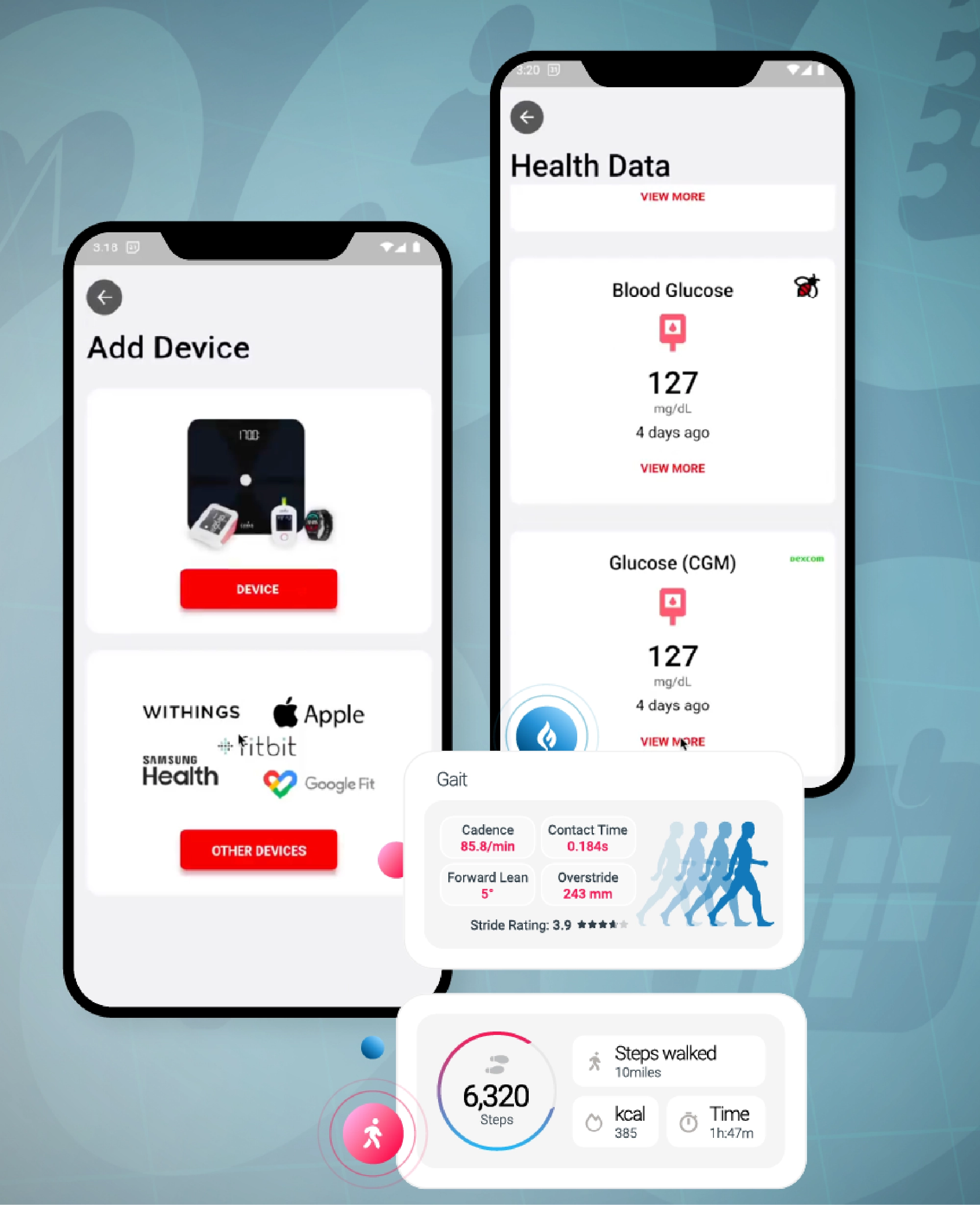 iOS and Android IoT apps for healthcare Mobile apps supporting IoT in healthcare