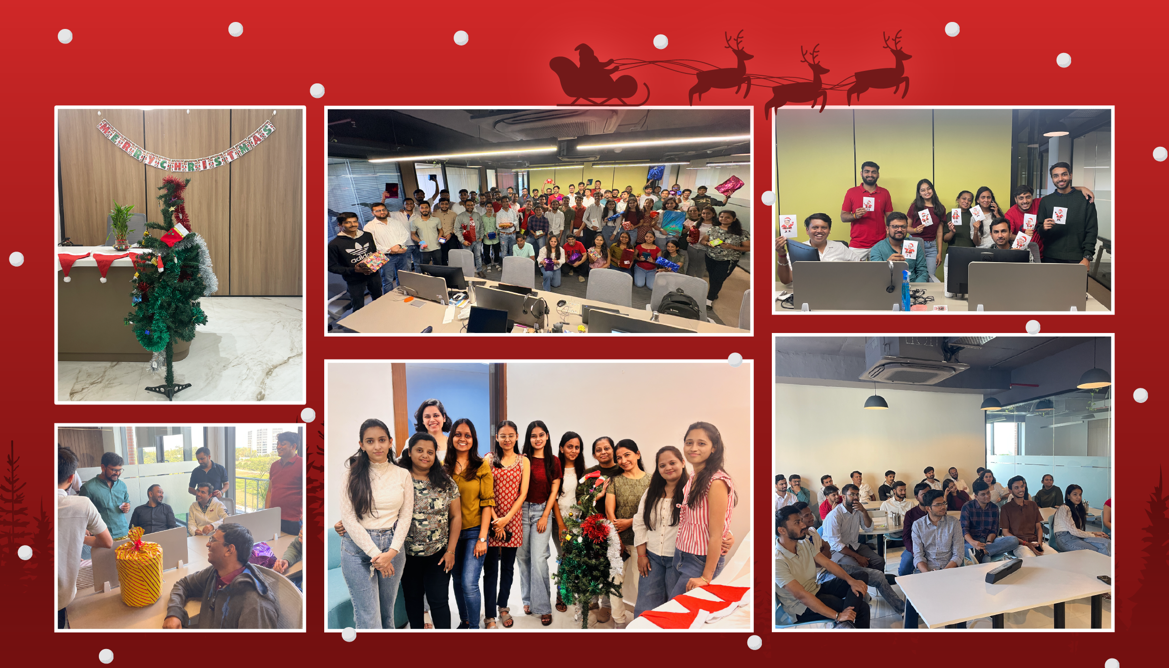 TenUp team celebrating Christmas
