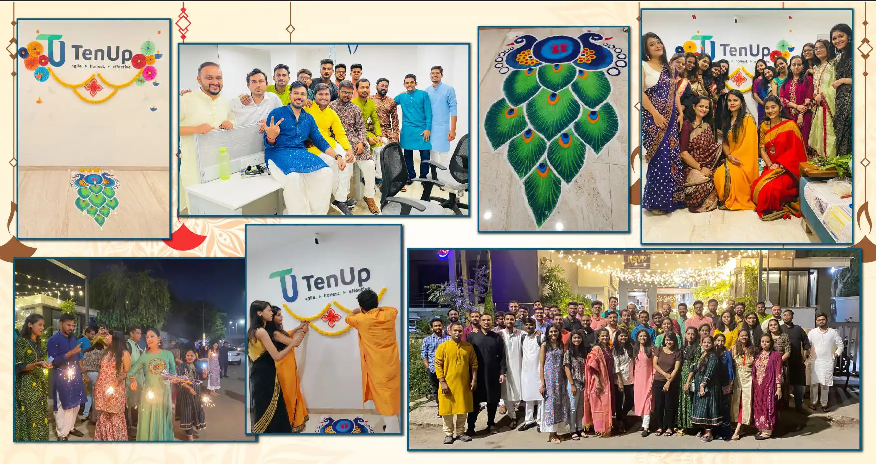 Diwali Party at TenUp in 2022